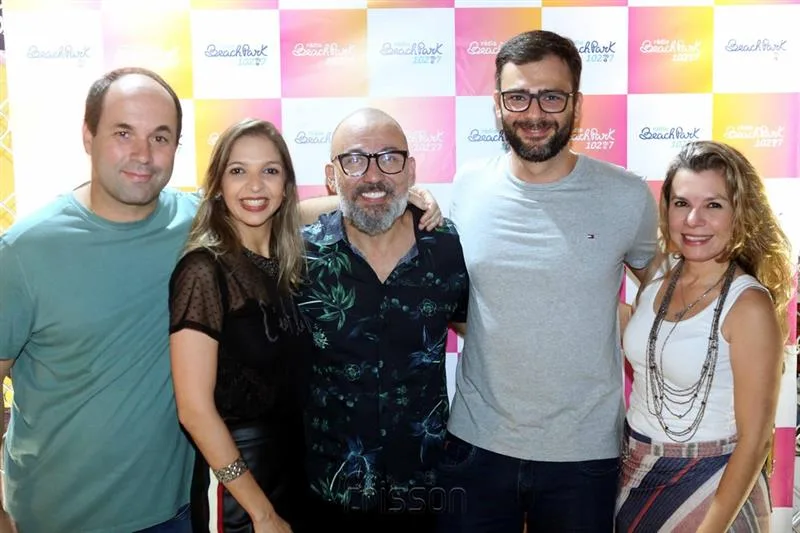 Elcio Brasileiro, Michelle Magalhães, Alexandre Lima, Eneias Façanha e Aline Menezes