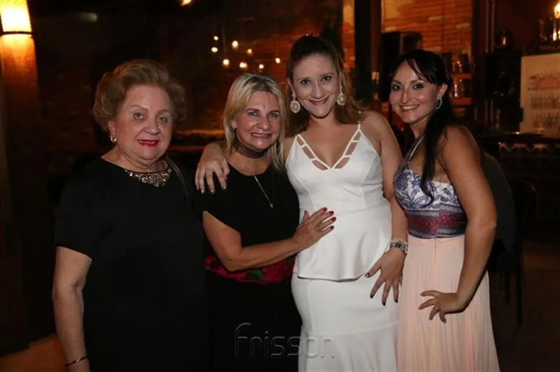 Leda Craveiro, Rosangela Dias, Ledinha Craveiro e Lidia Martim