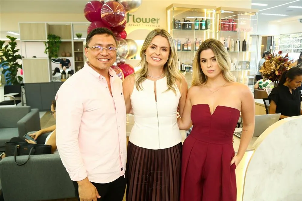 Alexandre Silveira, Daniela Braga e Emilly Braga
