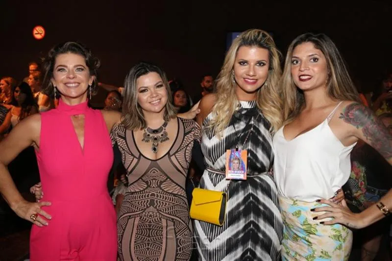 Ana Cristina Volff, Dany Brandão, Anelisa Barreira e Nicole Andrade