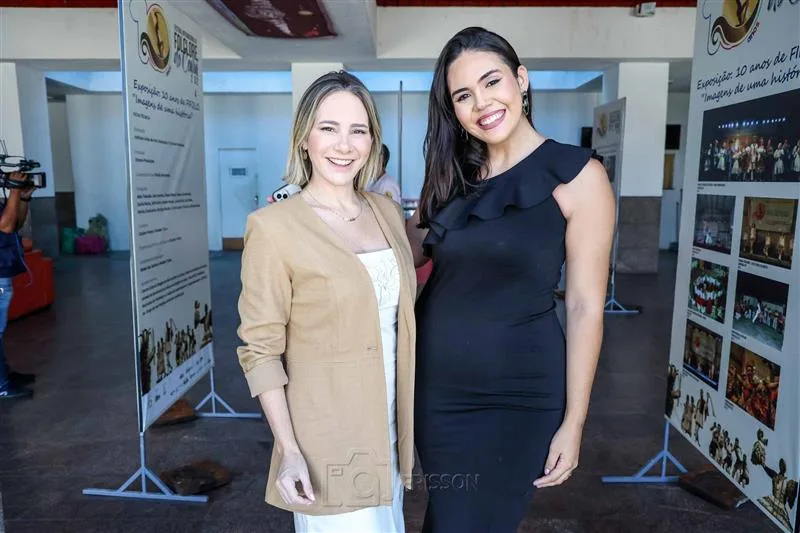 Gaida Dias e Sabrina Sousa