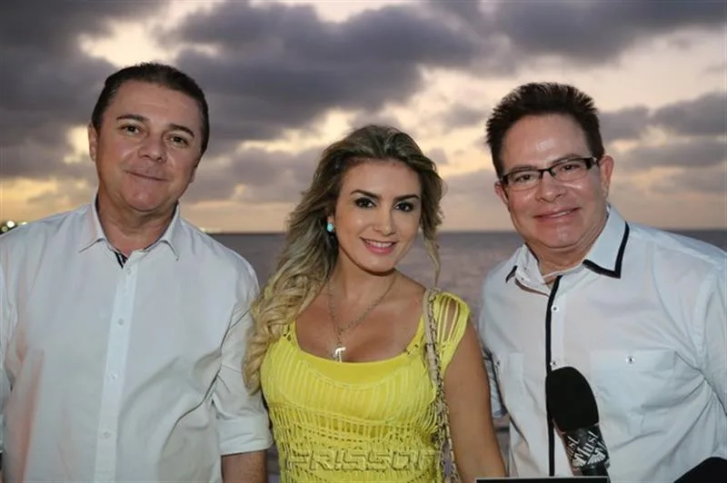 Eliseu Barros, Jaqueline Maia e Walney Haidar