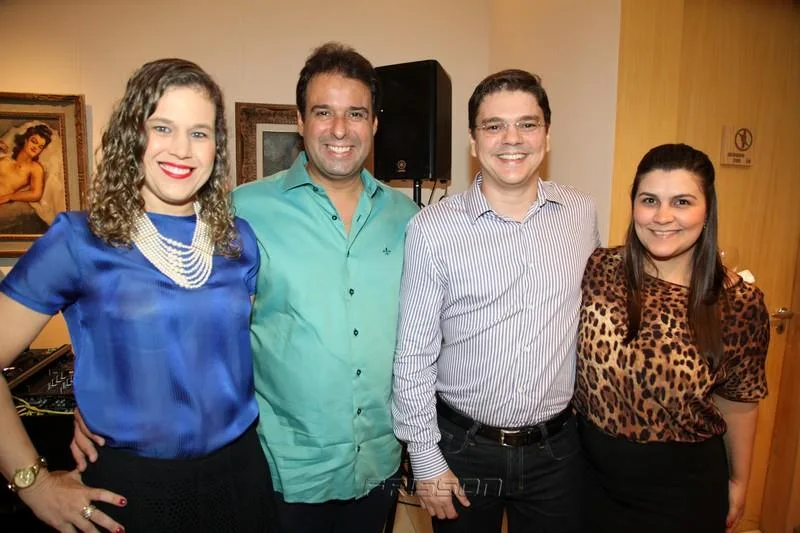 Cybele e Fábio Campos, Rômulo e Mirna Férrer
