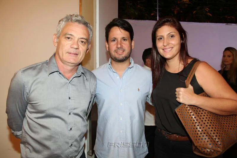 Edson Barbosa, André Nogueira e Vanessa Nogueira