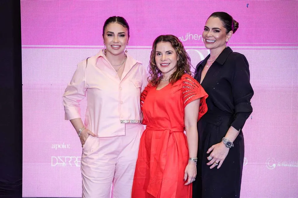 Ana Silvia Lima, Michelle França e Dzrre Cavalcante