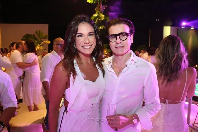 Ana Virginha Martins e Rodrigo Maia