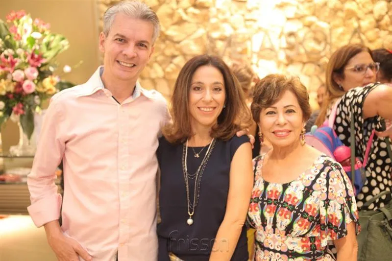 Cláudio Matos Brito, Roberta Saad e Tane Albuquerque