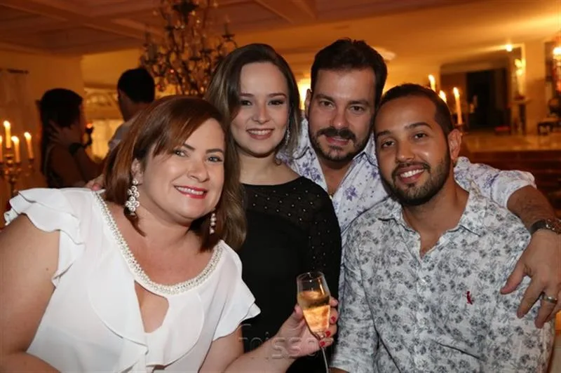 Briane de Castro, Justine Queiroz, Miguel Filho e Igor Brito