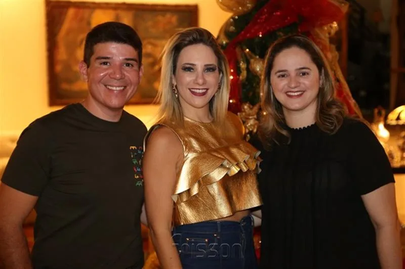 Helrson, Gaida Dias e Laura Mota