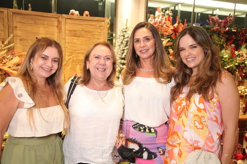 Ana Cristina Camelo, Lucinha Viana, Cláudia Cartaxo e Brenna Ximenes