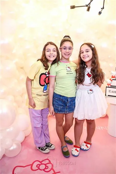 Cecilia Constantino, Luiza Pinheiro e Sophia Cavalcante