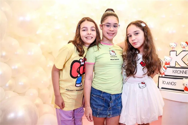 Cecilia Constantino, Luiza Pinheiro e Sophia Cavalcante