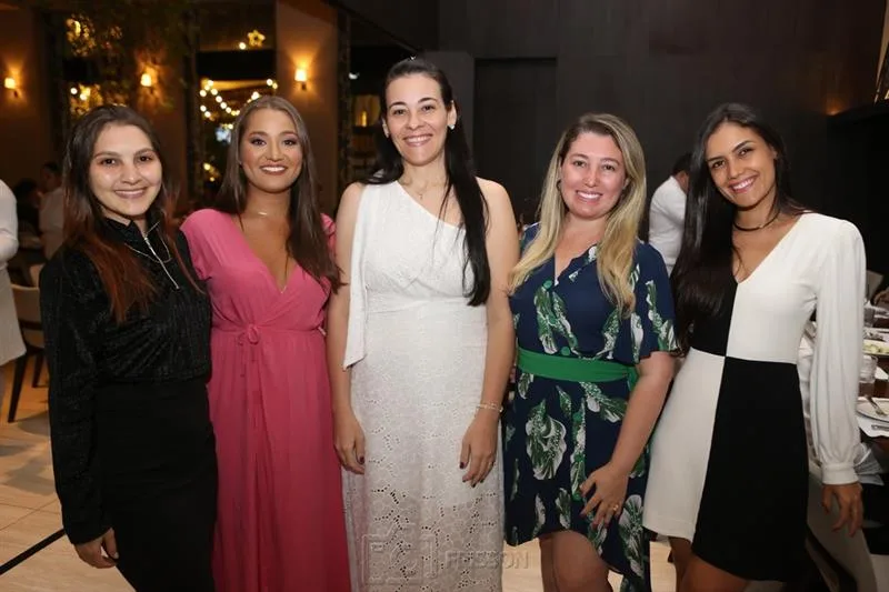 Elane Nunes, Mayra Andrade, Géssica Moura, Rogéria Monteiro e Eloisa Aquino