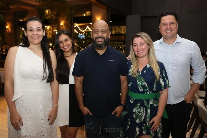 Géssica Moura, Eloisa Aquino, Paulo Alves, Rogéria e Renato Monteiro