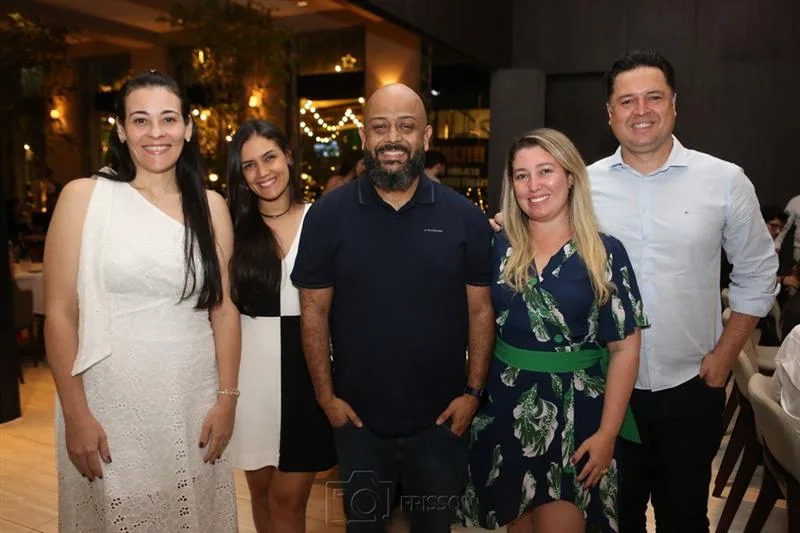 Géssica Moura, Eloisa Aquino, Paulo Alves, Rogéria e Renato Monteiro
