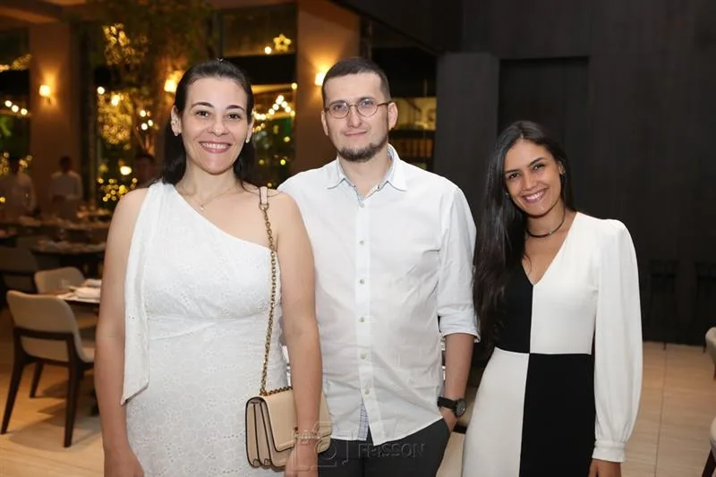 Géssica Moura, Marcio Pinto e Eloisa Aquino