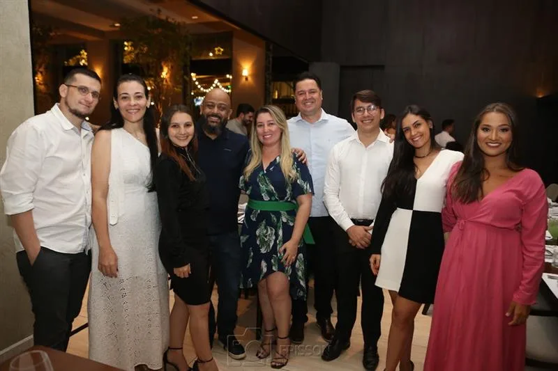 Marcio Pinto, Géssica Moura, Elane Nunes, Paulo Alves, Rogéria e Renato Monteiro, Jônatas Lobo, Eloisa Aquino e Mayra Andrade