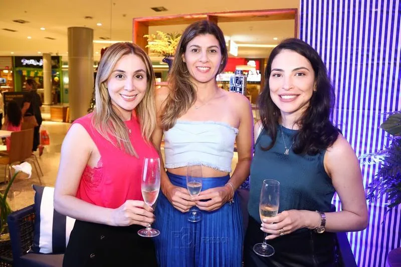 Amanda Dantas, Sydne Vieira e Lia Albuquerque