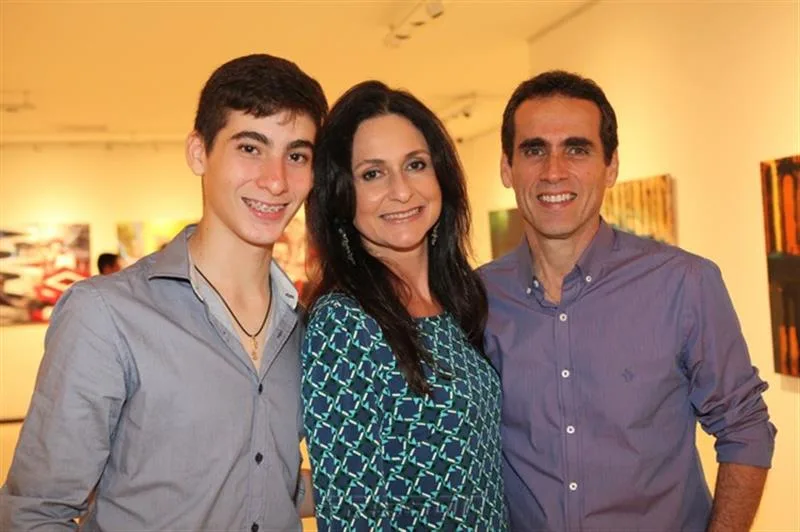 Daniel, Ana Cristina Mendes e Airton Façanha