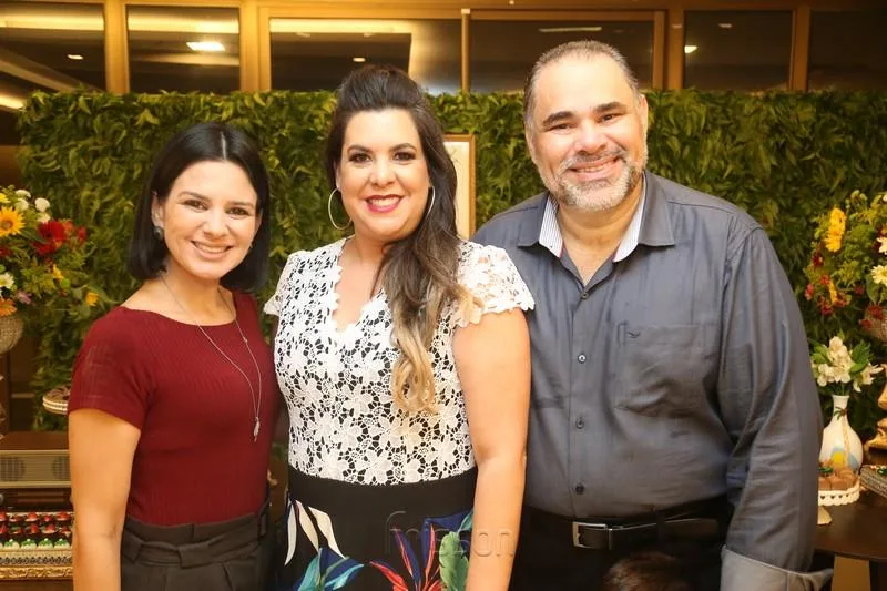 Alessandra Viana, Patrícia e Edson Ferreira