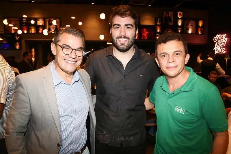 Fred Pinho, Igor Pinheiro e Elias Leite