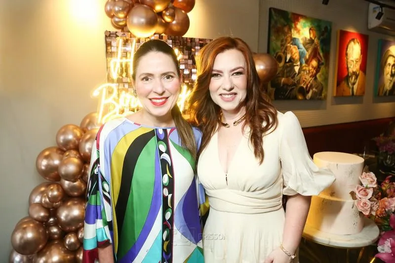 Águeda Muniz e Aline Félix