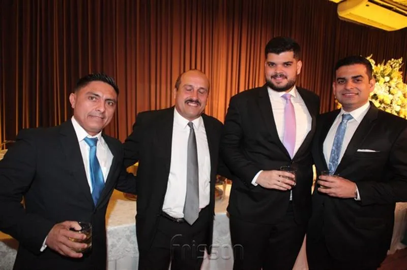Athila Sousa, Carlos Moreira Charles e Leandro Machado