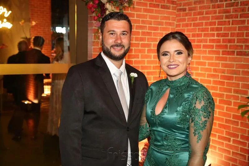 Airton Pinheiro e Dayana Almeida