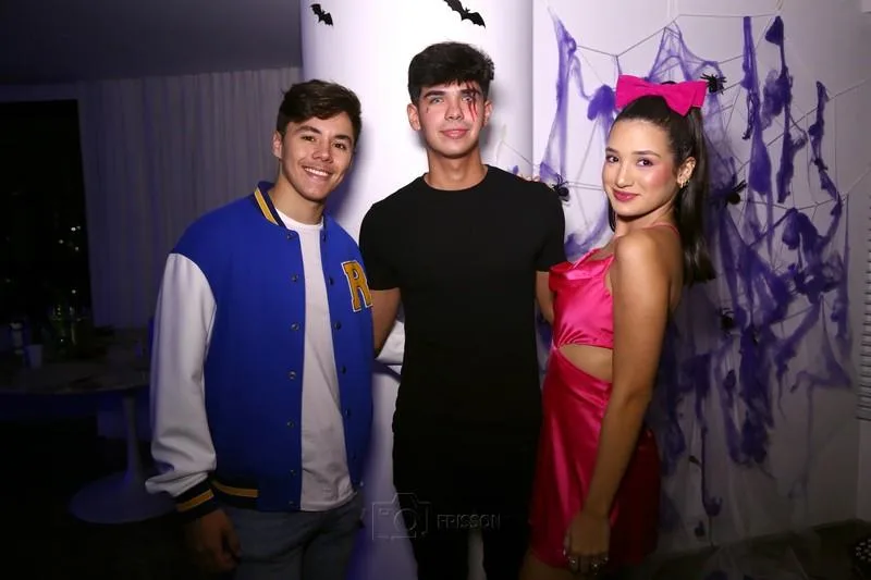Luca Moraes, Iann Lira e Sofia Valim