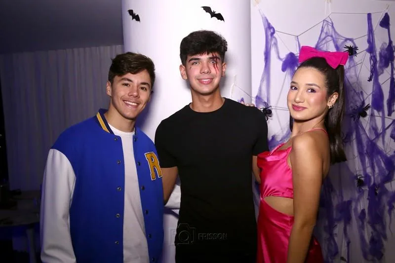 Luca Moraes, Iann Lira e Sofia Valim