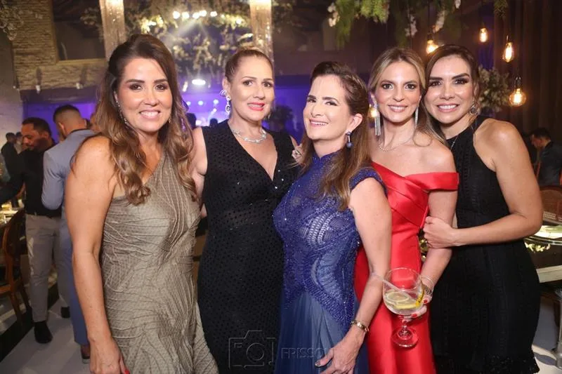 Ana Vládia Sales, Márcia Peixoto, Adriana Bezerra, Michelle Aragão e Ane Alcântara
