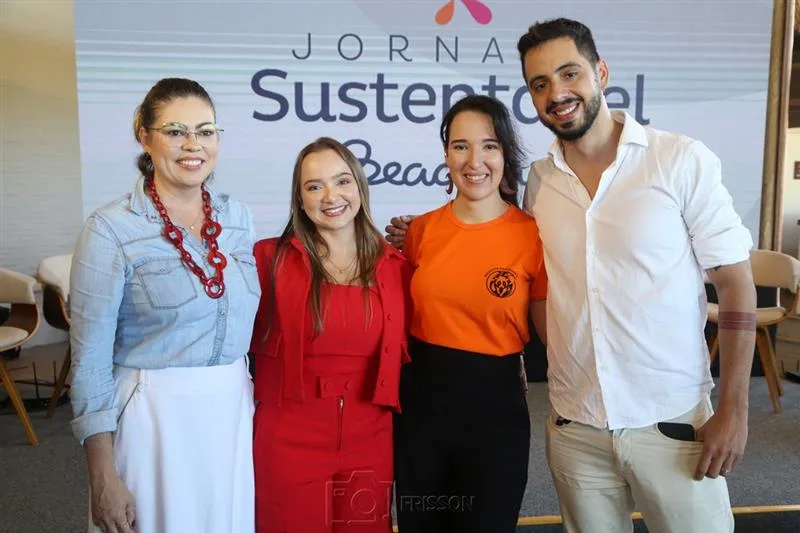 Cinthia Belino, Raissa Bisol, Karine Montenegro e Hugo Fernandes