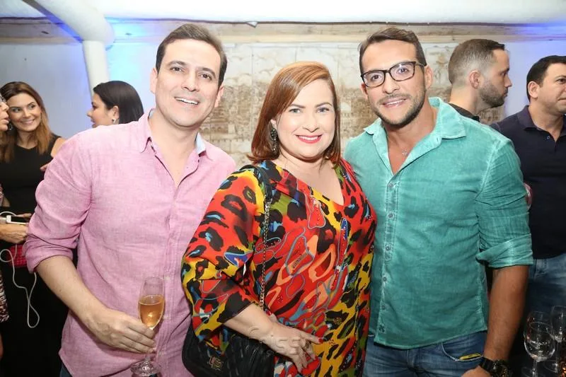 Alisson Rodrigues, Briane Castro e Fabiano Melo