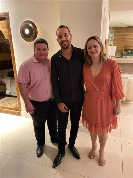 Fernando Dias, Igor Brito e Laura Mota
