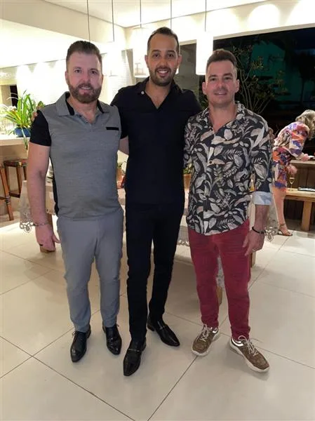 César Martins, Igor Brito e Miguel Filho