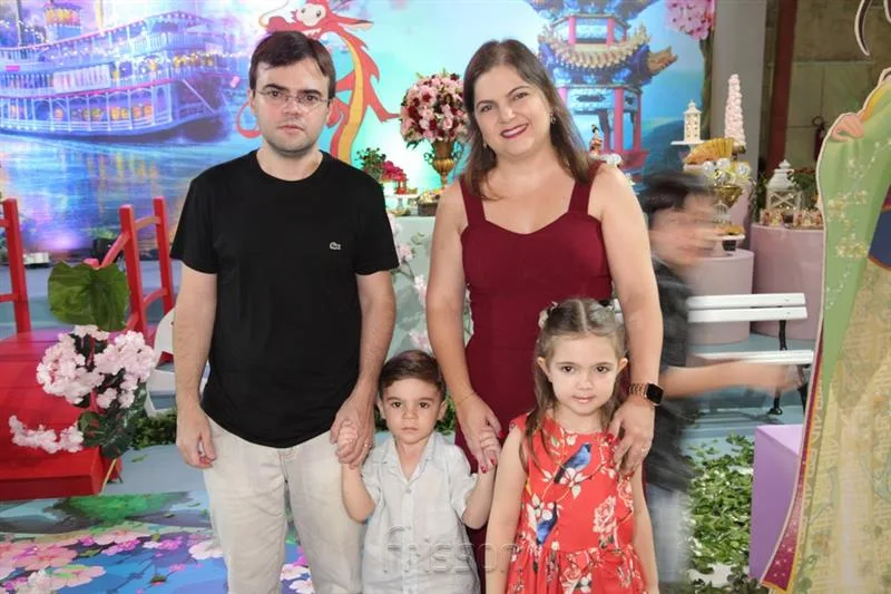 Alexandre Sá, Vinícius, Cecilia e Lilian Tavares