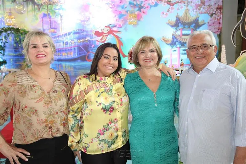 Ana Celia, Mariana Freire, Valeria e Perpétuo Cajazeiras