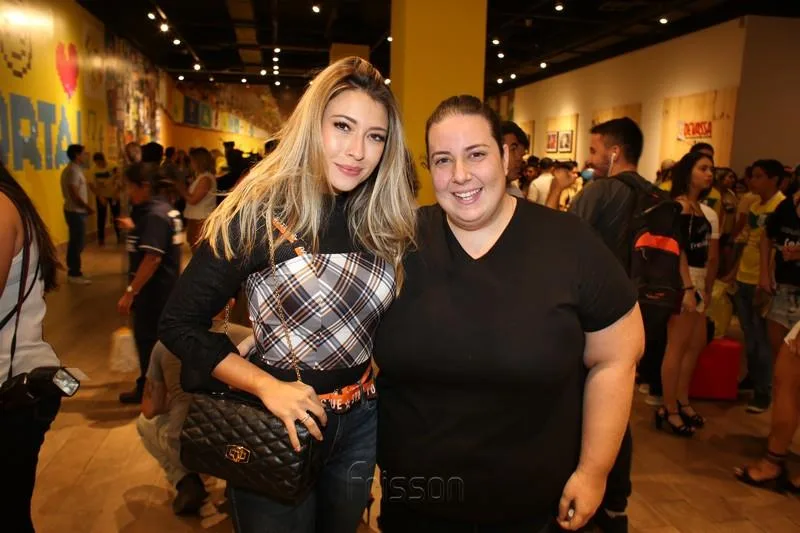 Edith Gomes e Clara Franck