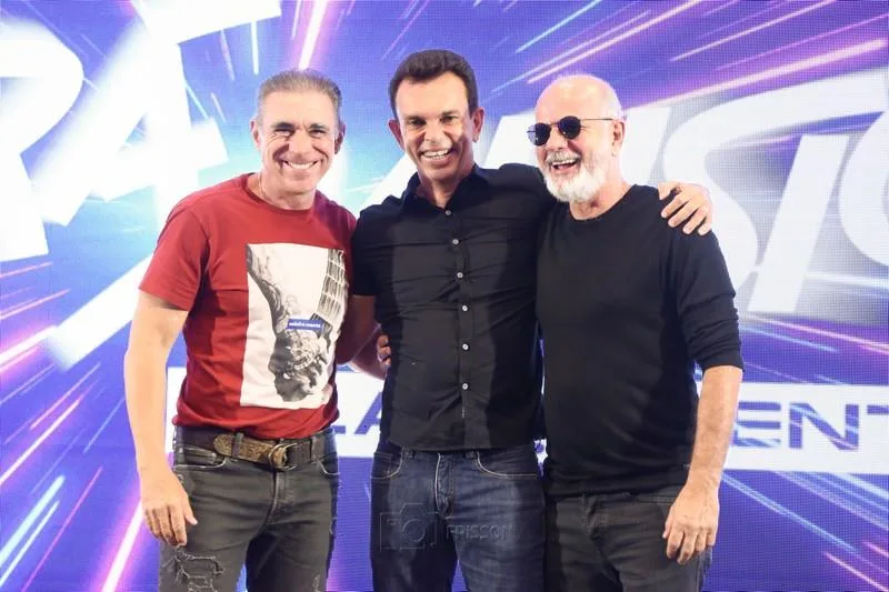Douglas Santos, Fred Pinto e João Carlos Parente
