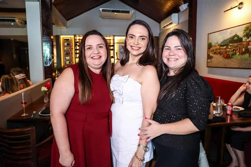 Andrea Alencar, Claudinha Pinheiro e Aline Alencar