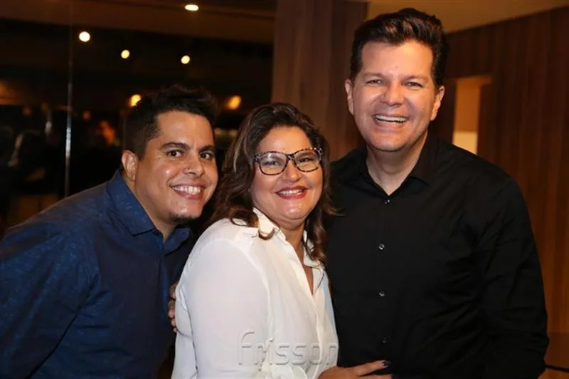 Dj Moor, Ana Pinheiro e Gustavo Serpa