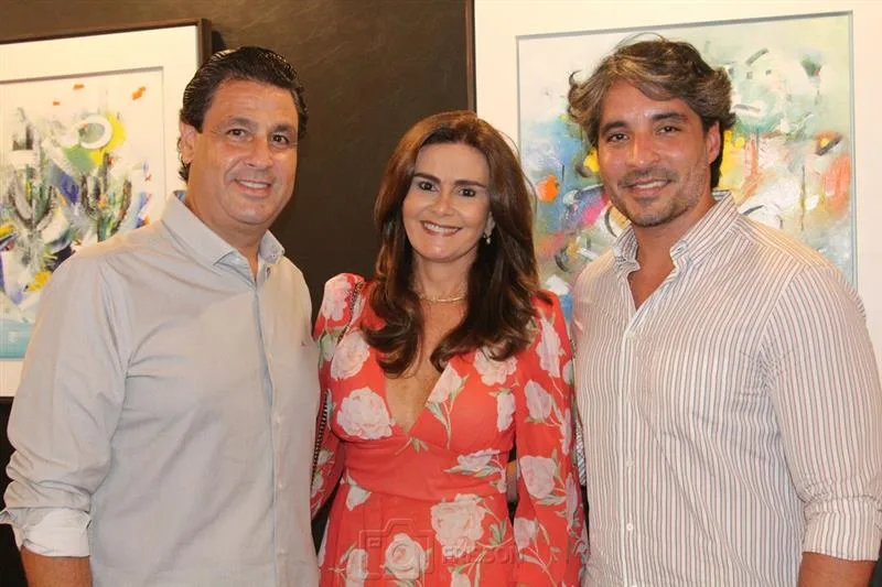 Alexandre Rangel, Ivana Bezerra e Rodrigo Porto