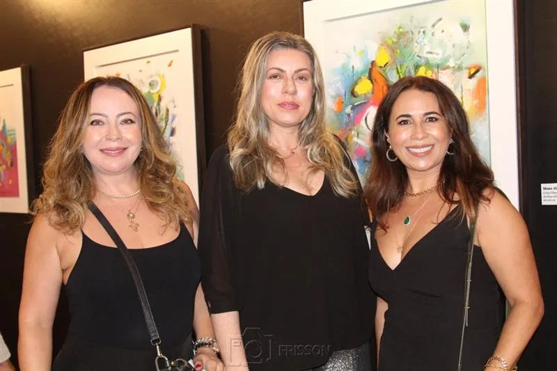 Ana Isabel Figueiredo, Elvia Moreira e Maria Tereza Figueiredo