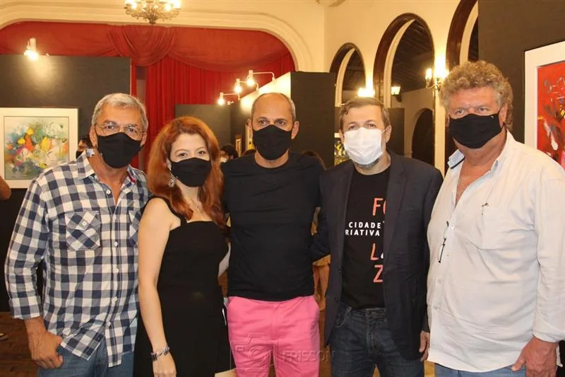Edmar Gonçalves, Ingrid Medeiros, Mano Alencar, Élcio Batista e Evandro Colares