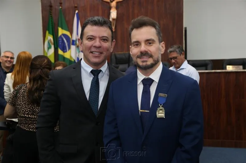 Alan Carvalho e Miguel Filho