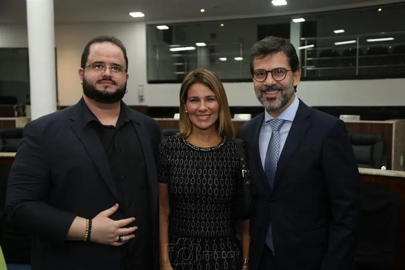 Alexandre Saveh, Jeritza Gurgel e Rodolfo Licurgo