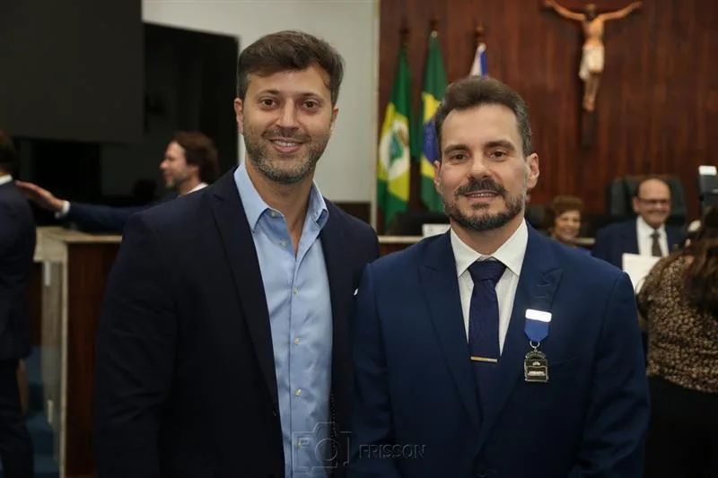 Daniel Eleutério e Miguel Filho