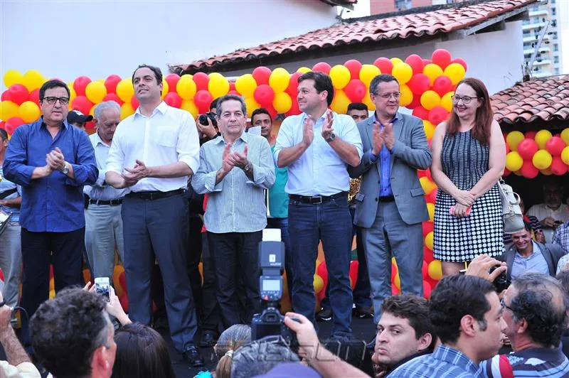 Danilo Forte, Paulo Câmara, Heitor Férrer, Geraldo Julio, Beto Albuquerque e Geovana Cartaxo