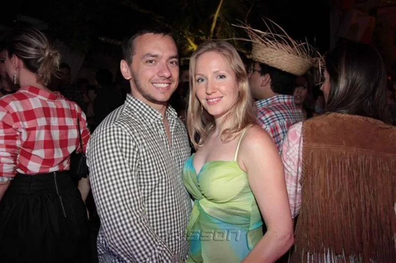 Andrei Aguiar e Ida Floor