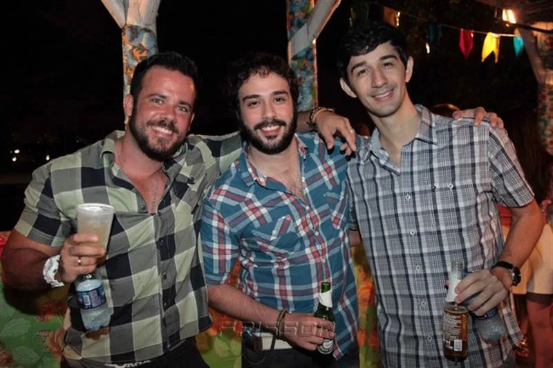 Andrei Sampaio, Jorge Brandão e Luiz França